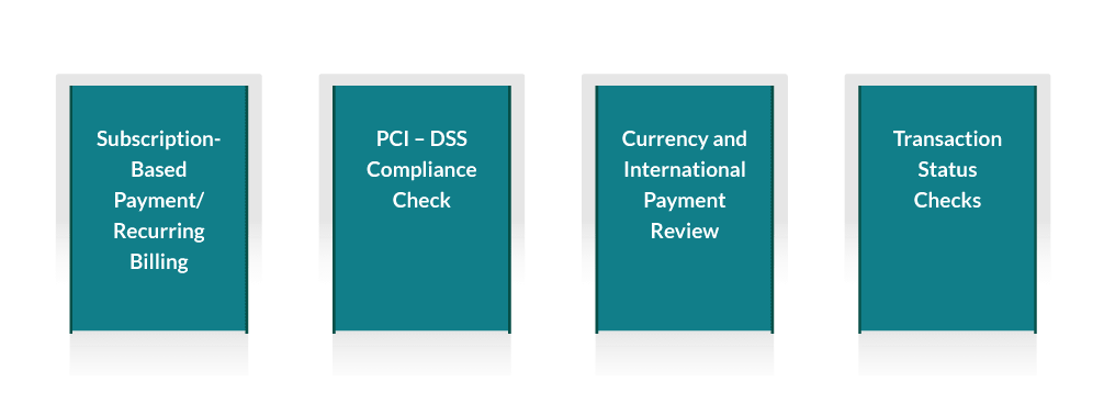 Payment gateway scenarios