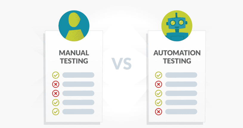 Choosing manual or automation testing